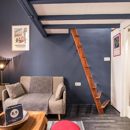 Studio Mezzanine Bleu Roquebrune-Cap-Martin Extérieur photo