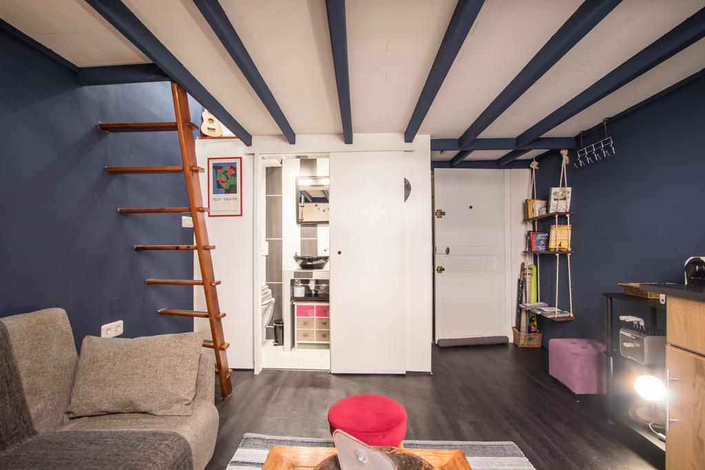 Studio Mezzanine Bleu Roquebrune-Cap-Martin Extérieur photo