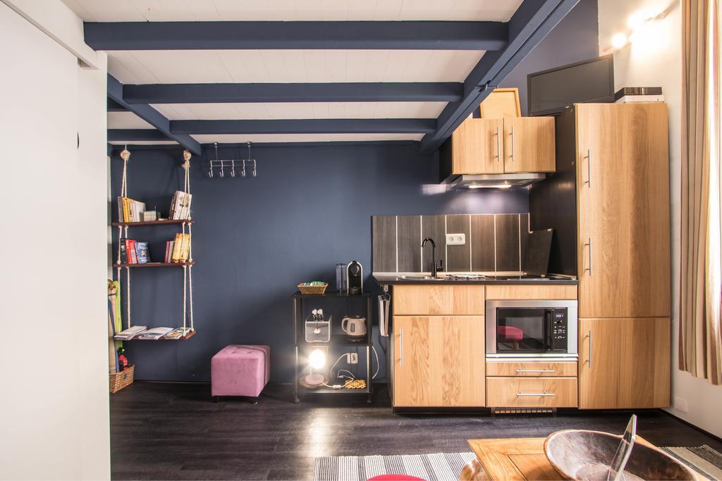 Studio Mezzanine Bleu Roquebrune-Cap-Martin Extérieur photo